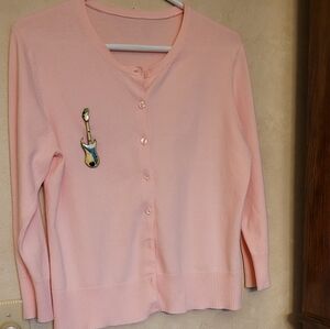 Light Pink Women's Small Cardigan
